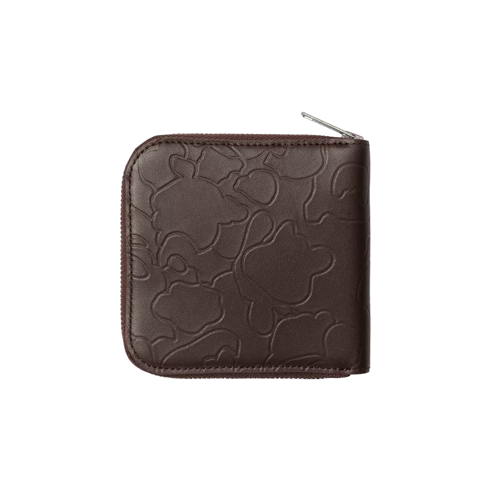 Carhartt WIP Camo Duck Wallet - Palisander/Silver