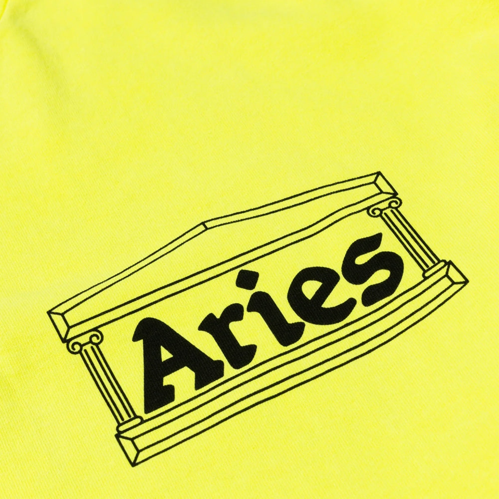 Aries Temple LS Tee - Safety Yellow