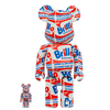 Bearbrick 400% Andy Warhol Brillo Box 2-Pack