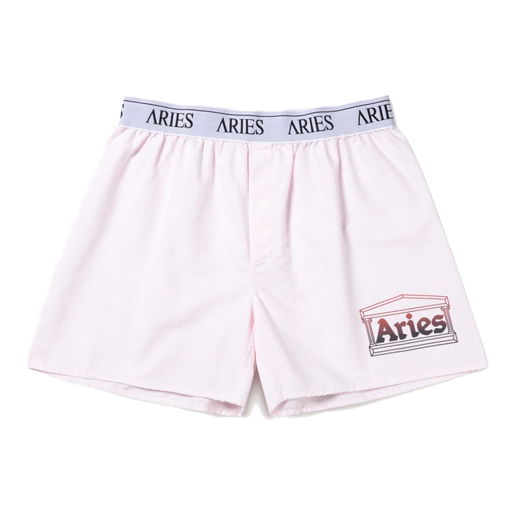 Aries Temple Boxer Shorts - Pink