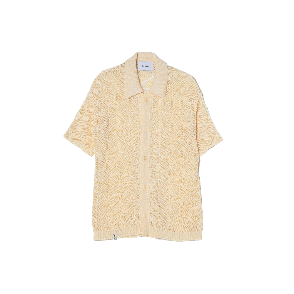 Bonsai Keyhole Shirt - Ivory