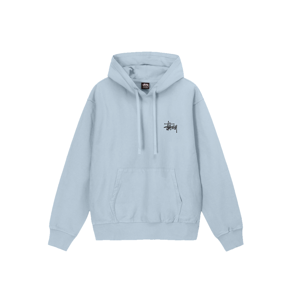 Stussy Basic Hood - Azzurro