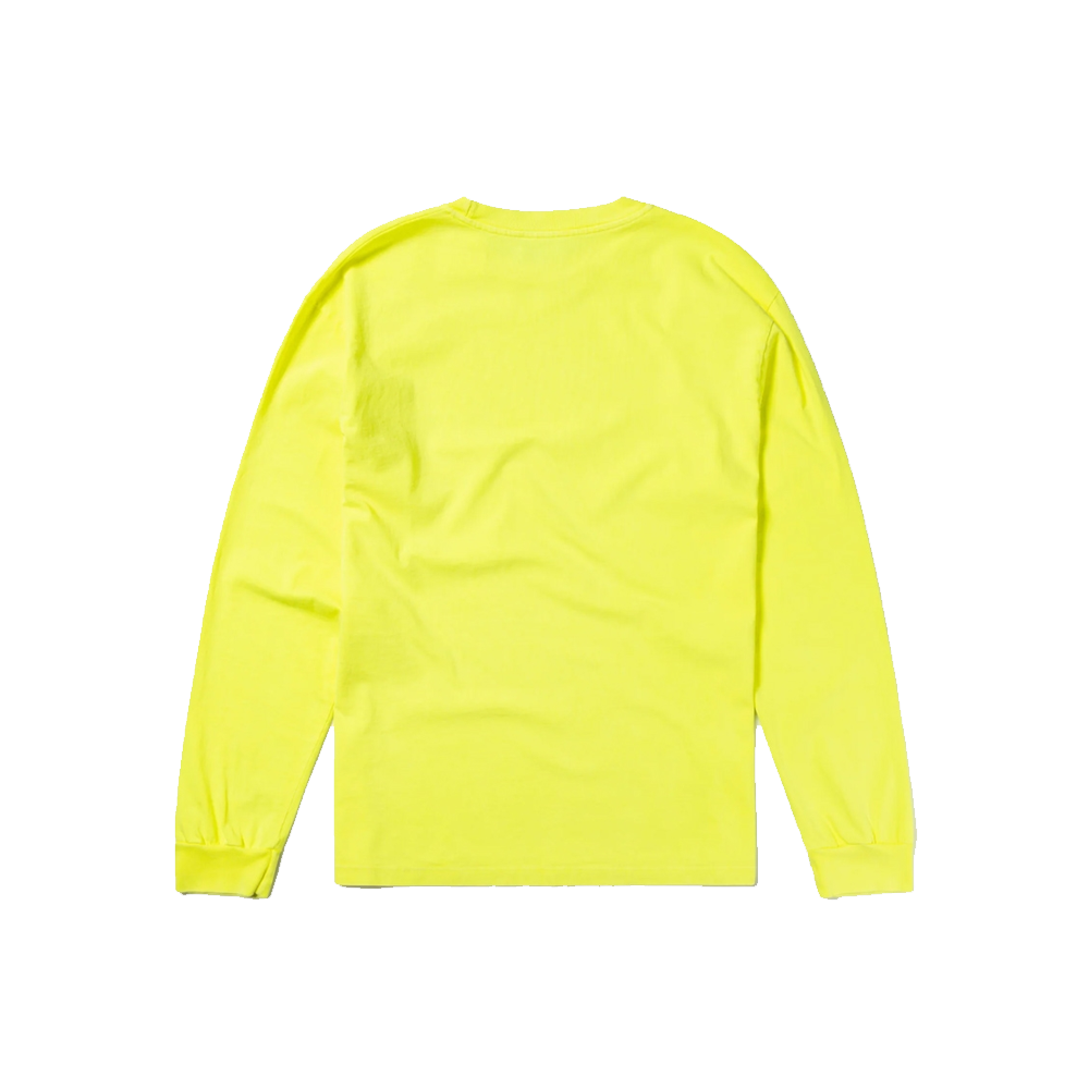 Aries Temple LS Tee - Safety Yellow