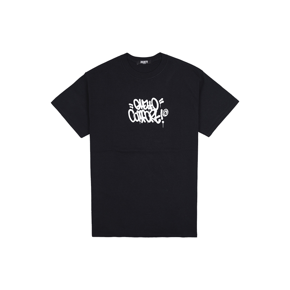 3SIXTY Ghetto Comfort Tee - Nero