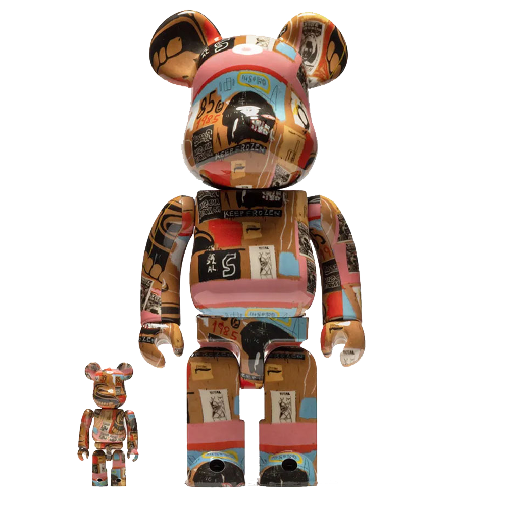 Bearbrick 400%+100% Warhol X Basquiat 2