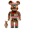 Bearbrick 400%+100% Warhol X Basquiat 2